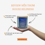 Review nến thơm tự nhiên House Relfresh