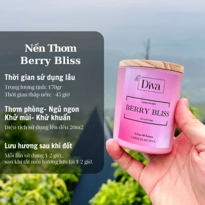 nến thơm berry bliss